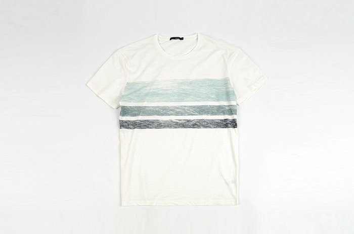 wave beach tshirt