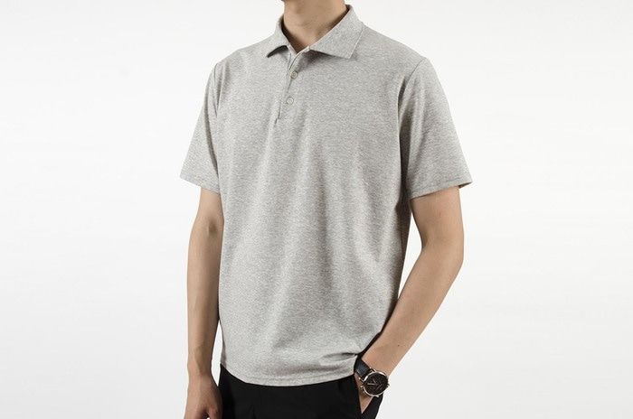 short-sleeve collar tshirt
